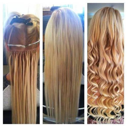 Glue Hair Extensions, For Parlour, Personal, Style : Curly