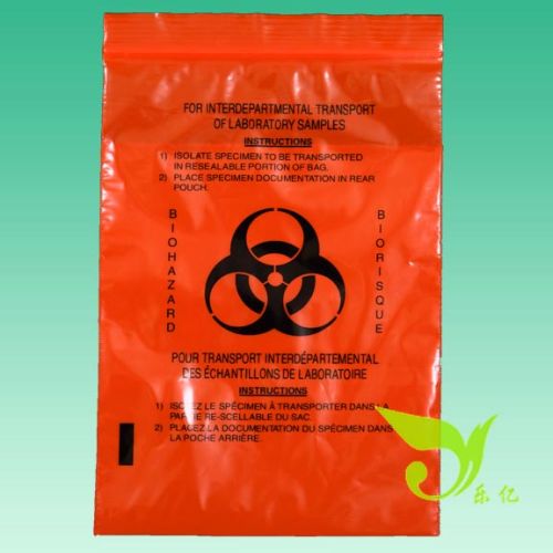 Biohazard / Specimen Zip-lock Bag