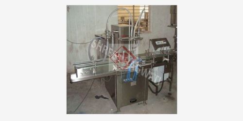 Automatic 2 Head Volumetric Liquid Filling Machine