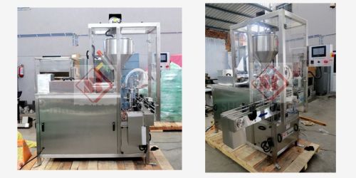 Automatic 4 Head Servo PLC Base Ghee Filling Machine