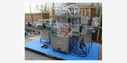 Automatic 8 Head Volumetric Liquid Filling Machine