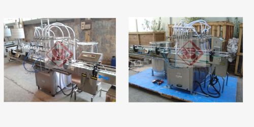 Automatic Volumetric Four Head Oil Filling Machine