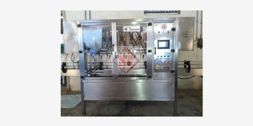 Automic 4 Head Oil Filling Machine, Power : 2 H.P / 230 V.AC