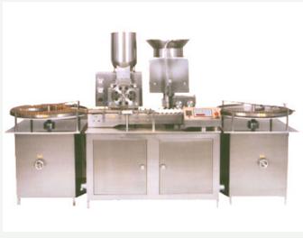 Injectable dry powder filling machine