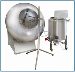 Tablet Coating Machine With Hot Air Blower