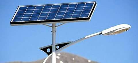 Solar street light, Body Material : Ceramic
