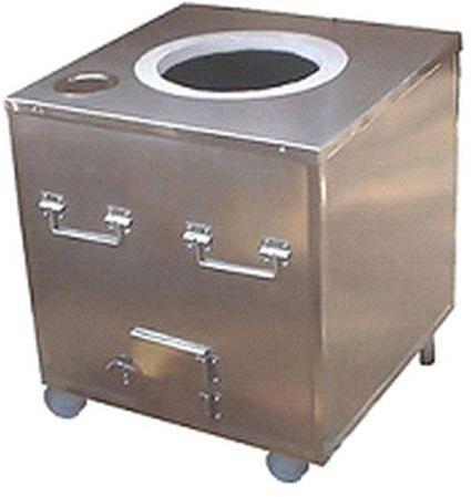 S S Square Tandoor With Steel Top