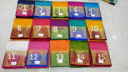 Kanjivaram Silk Saree, Gender : Female