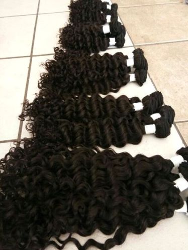 Remy Processed Curly Hair, For Parlour, Personal, Gender : Female