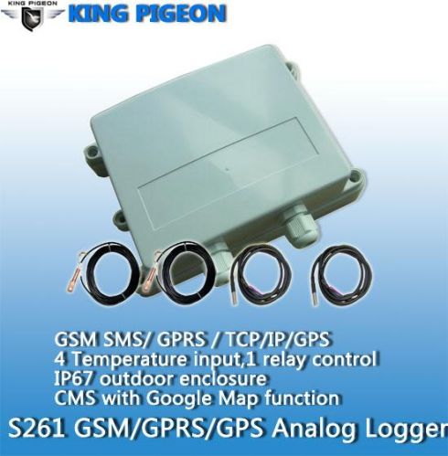 S261 GSM GPRS Sms GPS Temperature Logger