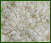 Organic Frozen White Onion, For Cooking, Packaging Type : Plastic Packet