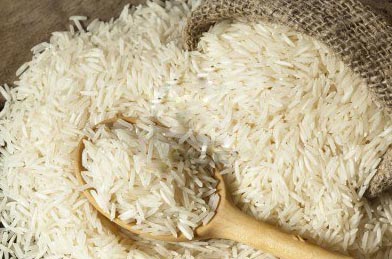 Raw basmati rice