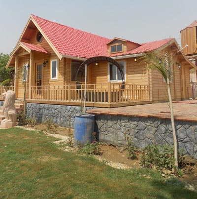 Rainbow Prefabricated Wooden House