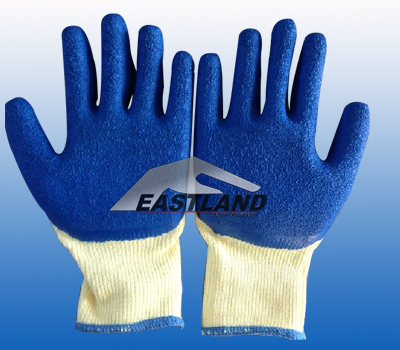 Latex Coated Work Safety Gloves