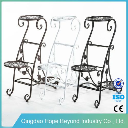 Powder coating Metal Unique Plant Stands, Packaging Type : White