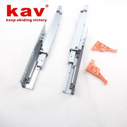 Triple Extension Soft Close Concealed Drawer Slide