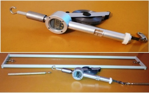 Stainless Steel Digital Tape Extensometer, For Industrial Use