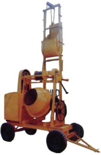 Concrete Mixer Machine With Lift