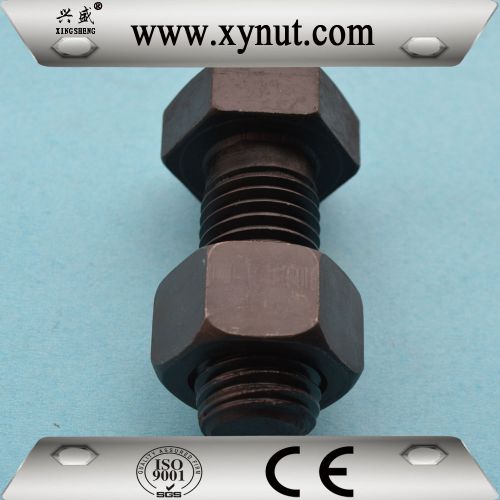 High Tensile Hexagon Bolt Din933/931 Black/zp/hdg