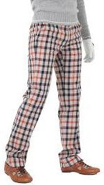 Mens Checkered Trouser