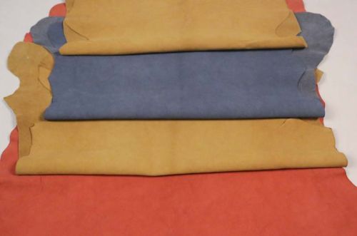 Goat Thumbled Nubuck Finished Leather, Size : 5/8 Sf