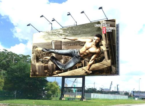 Outdoor advertising service