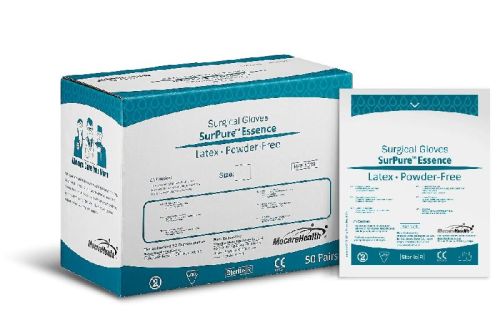 1618 Powder-Free Wet Donning Latex Surgical Gloves