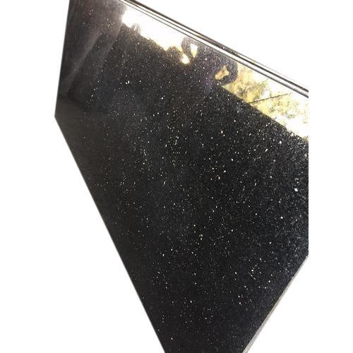 Polished Black Galaxy Granite Slabs, For Countertop, Wall Tiles, Feature : Durable, Striking Colours