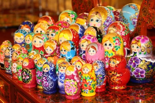 Dry linden wood Nesting Doll Sets from 10.5 cm to 30 cm