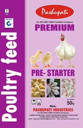 Premium Pre-Starter Poultry Feed, Brand Name : Pashupati