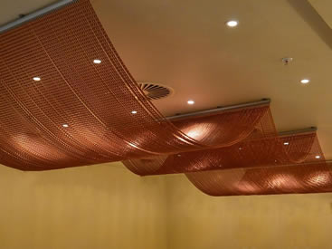 Metal Fabric For Ceiling Decoration