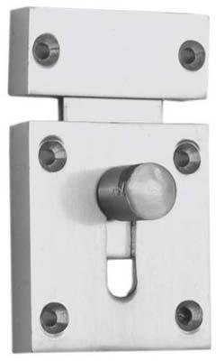 Brass Flat Heavy Square Baby Latch