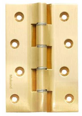 Brass Medium Lock Railway Washer Hinges