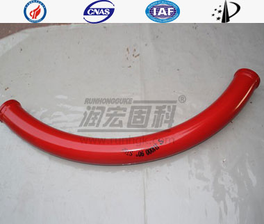 Stationary Concrete Pump Bend Pipe, Packaging Type : Red