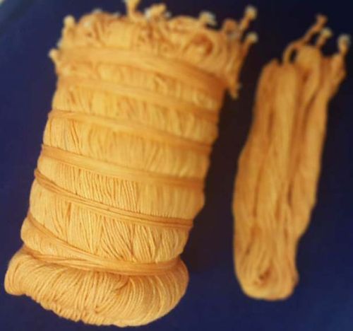 Cotton Coloured Janeu Thread, Color : Yellow