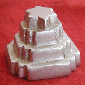 Polished Plain Mercury Kuber Yantra, Color : Silver