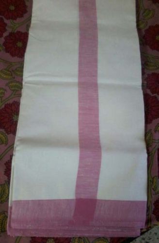 Single Border Linen Dhoti, Feature : Anti-Wrinkle, Comfortable, Easily Washable