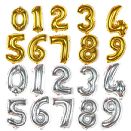 Plastic Letters & Number Balloons, For Events, Parties, Pattern : Plain