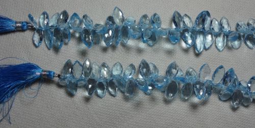 Sky Blue Topaz Marquise Cut Gemstone