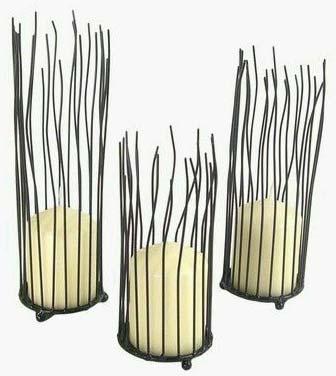 Wire Candle Holder