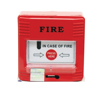 110-BL Manual Call Point, Voltage : 18-26 V.D.C.