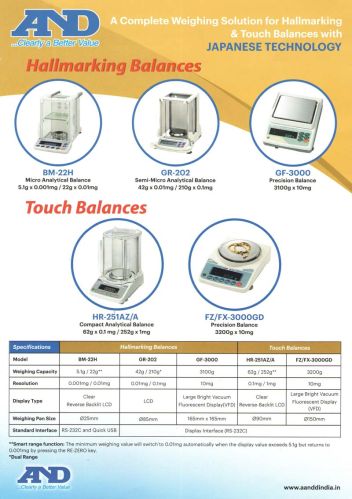 GOLD BALANCES, For JEWELLLLARY/ANALYTICAL, Display Type : VFD/LCD/LED
