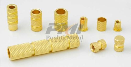 Brass moulding insert