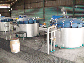Vertical Pressure Leaf Filter