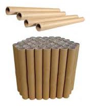 Paper Core Pipes, For Packaging, Pattern : Plain