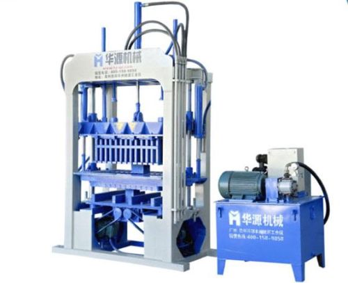 QT4-40 Semi-Automatic Concrete Block Making Machine