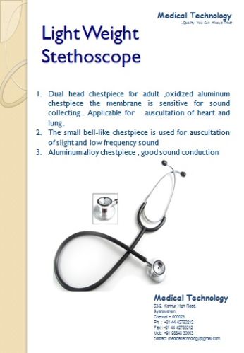 Stethoscopes