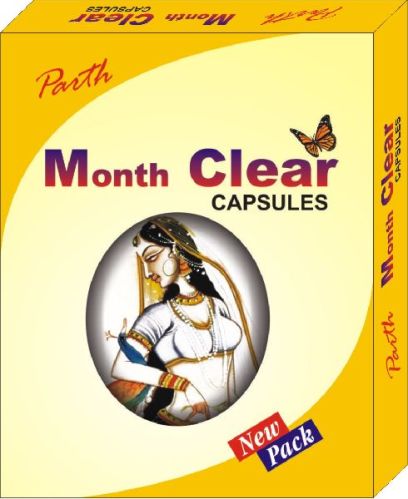 PARTH MONTH CLEAR CAPSULE, Packaging Type : PACKS