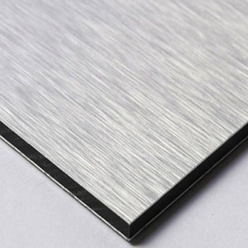Silver Brushed Aluminum Composite Panel