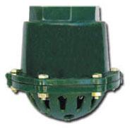 Green Plastic Washer Foot Valves